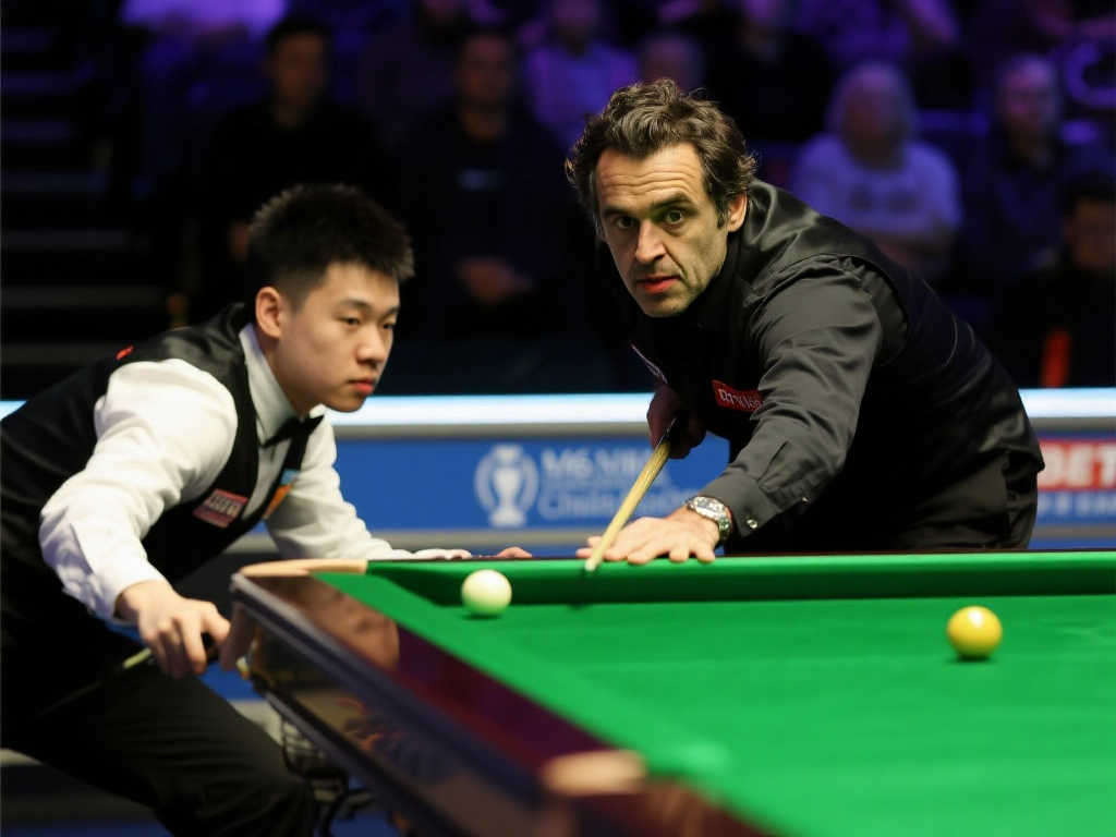赵心童强势领跑！斯诺克世锦赛半决赛第二阶段12-4碾压奥沙利文